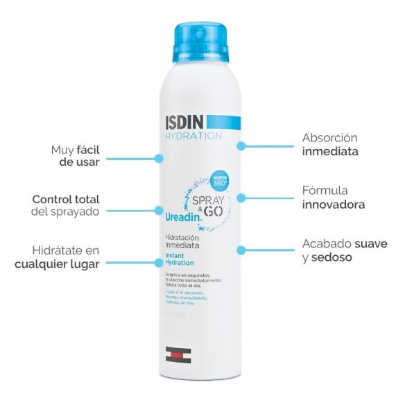 ISDIN UREADIN Spray & Go 200 ml