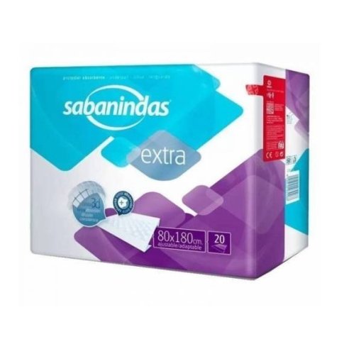 PROTECTOR DE CAMA SABANINDAS 80X180 20 U