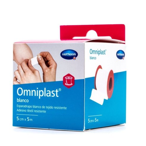 OMNIPLAST Blanco 5 cm x 5 m