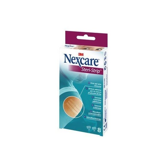 Nexcare Steri Strip tamaños surtidos 8 unidades