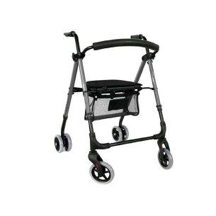 Andador rollator Premium Push cromo A500