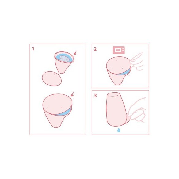 ENNA CYCLE ORIGINAL COPA MENSTRUAL Talla M x 2 copas menstruales