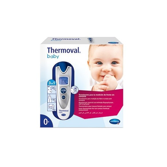 Termometro digital sin contacto Thermoval Baby 3 en 1