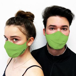 Mascarilla adultos maskplus verde tejido antiviral... 2