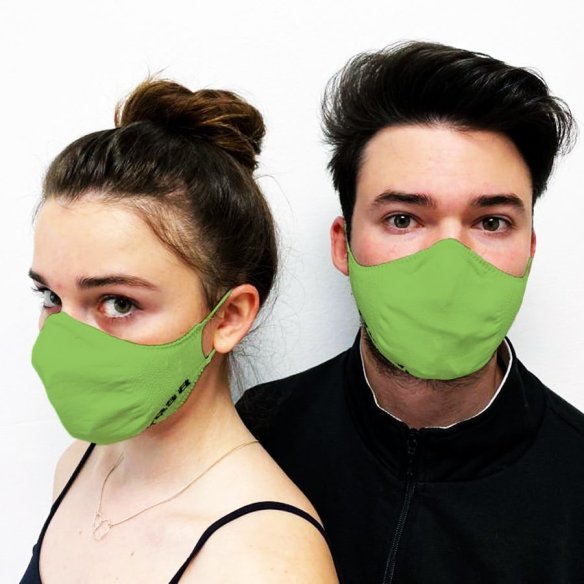MASCARILLA MASKPLUS VERDE ADULTOS 10 FILTROS