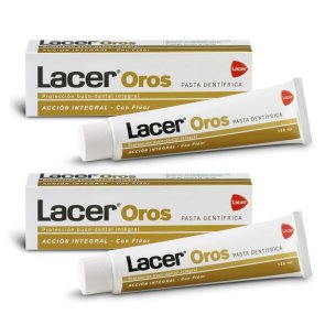 Lacer oros pasta dentífrica 2 x 125 ml
