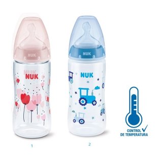 Biberón FC 360 ml Silicona NUK 6 a 18 m orificio grande L