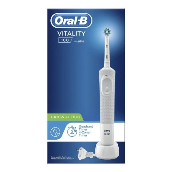 Oral-B Vitality 100 CrossAction Eléctrico Blanco