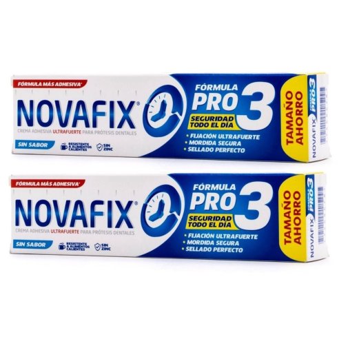 Novafix Pro3 Fórmula Sin Sabor 2 x 70gr