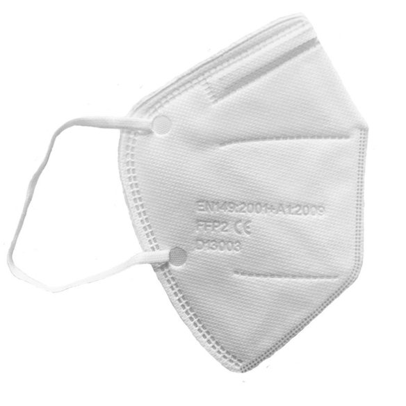 MASCARILLA FFP2  BLANCA 1 unidad