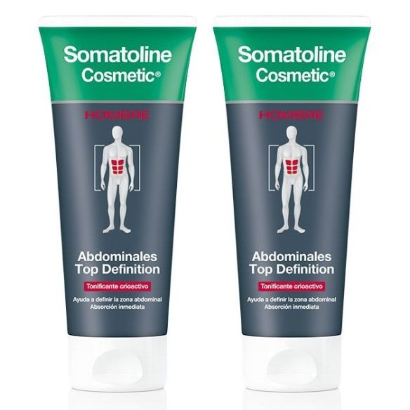 SOMATOLINE HOMBRE ABDOMINALES TOP DEFINITION DUPLO 200 ML