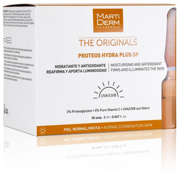 MARTIDERM THE ORIGINALS Proteos Hydra Plus SP 30 ampollas 2 ml