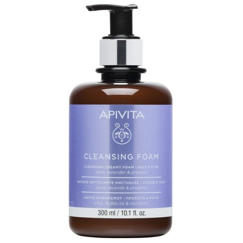 APIVITA CLEANSING Crema espuma rostro y Ojos...