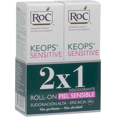RoC® KEOPS® Desodorante Piel Sensible Roll-on...
