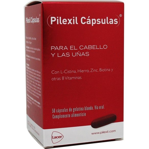 PILEXIL 50 CAPSULAS