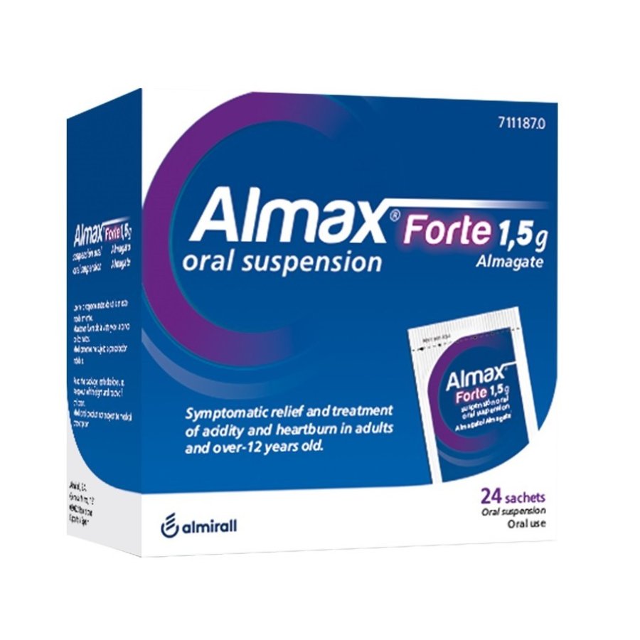 ALMAX FORTE 1,5 G 24 SOBRES SUSPENSION ORAL