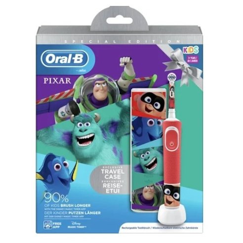 Oral B Pack Disney Cars Cepillo Eléctrico  Estuche