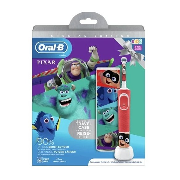 Oral B Pack Disney Cars Cepillo Eléctrico  Estuche
