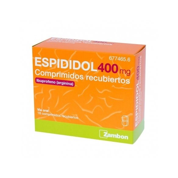 ESPIDIDOL 400mg 18 comprimidos recubiertos