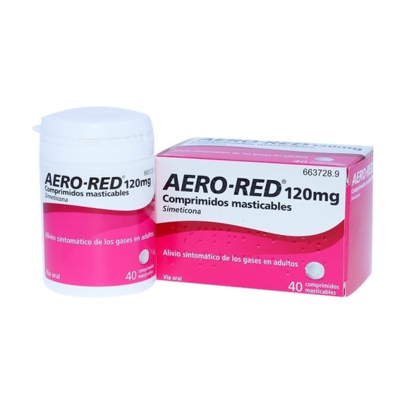 AERO RED 120 MG 40 COMPRIMIDOS MASTICABLES