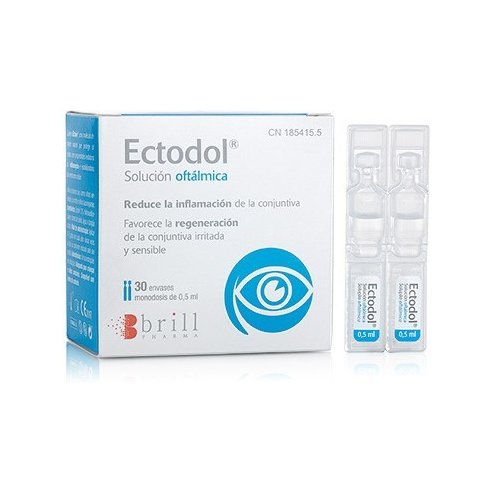 ECTODOL OFTALMICA MONODOSIS 0,5 ML...
