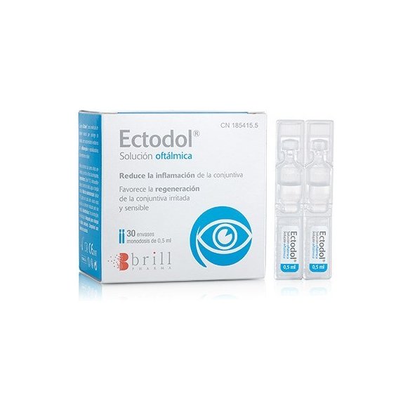ECTODOL OFTALMICA MONODOSIS 0,5 ML (ANTINFLAMATORIO NATURAL)
