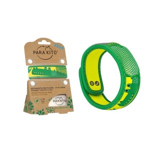 PARA KITO KIDS Pulsera repelente de mosquitos 2 pastillas...