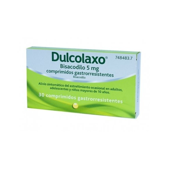 Dulcolaxo Bisacodilo 5 mg