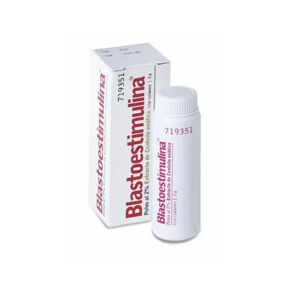 BLASTOESTIMULINA 20 MG/G POLVO CUTANEO 1 FRASCO 5 G