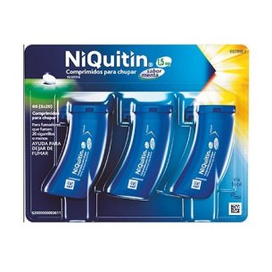 Niquitin 1,5 mg sabor menta 3 x 20 comprimidos