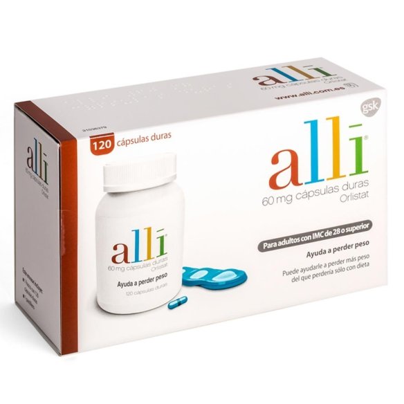 ALLI 60 MG 120 CAPSULAS
