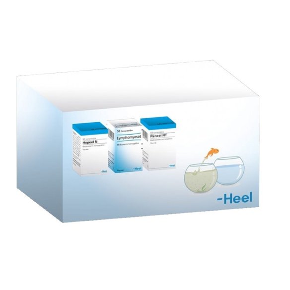 HEEL TERAPIA DETOXIFICACION Pack Hepeel N  Lymphomyosot  Reneel Nt