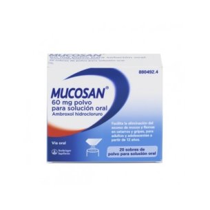 MUCOSAN 60 MG 20 SOBRES POLVO PARA SOLUCION ORAL