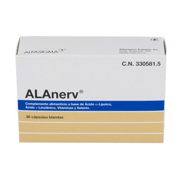 ALANERV 920 MG 30 CAPS
