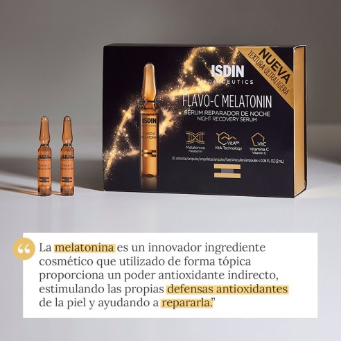 Isdinceutics Flavo-C Melatonin 30 ampollas x 2 ml