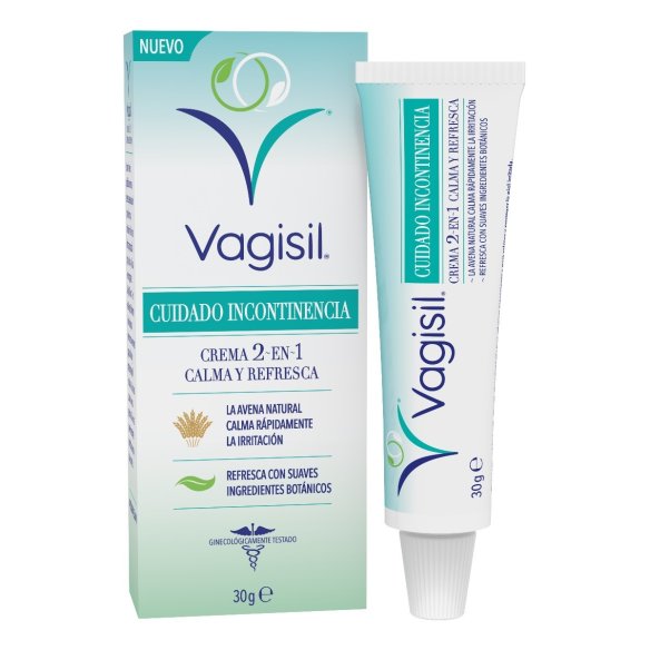 VAGISIL INCONT CREMA 2 EN 1 1 ENVASE 30 G