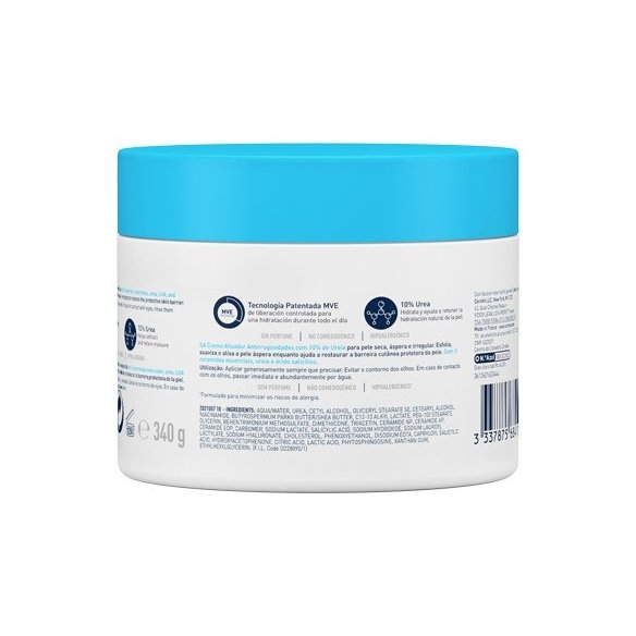 CERAVE AZUL CREMA SA ALISADORA ANTI-RUGOSIDADES 340 G