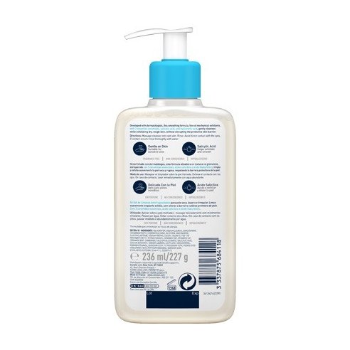 CERAVE AZUL LIMPIADOR SA ANTI-RUGOSIDADES 236 ML