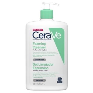 CERAVE GEL LIMPIADOR ESPUMOSO 1 ENVASE 1000 ML