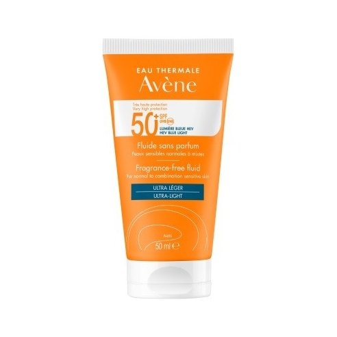AVENE Fluido Solar sin perfume SPF 50 50 ml