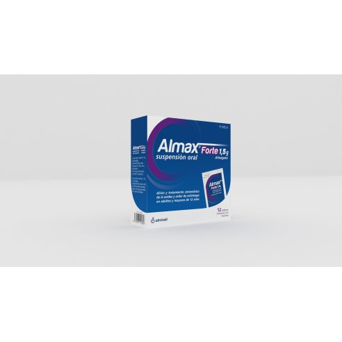 ALMAX FORTE 1,5 G 12 SOBRES SUSPENSION ORAL