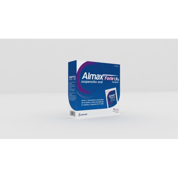 ALMAX FORTE 1,5 G 12 SOBRES SUSPENSION ORAL