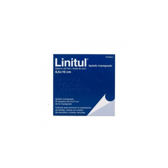 LINITUL 20 APOSITOS IMPREGNADOS 8,5 X 10 CM