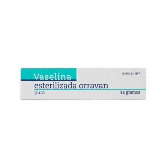 VASELINA ESTERILIZADA PURA ORRAVAN POMADA 1 TUBO 32 G