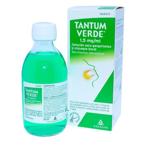 TANTUM VERDE 1,5 MG/ML SOLUCION PARA...
