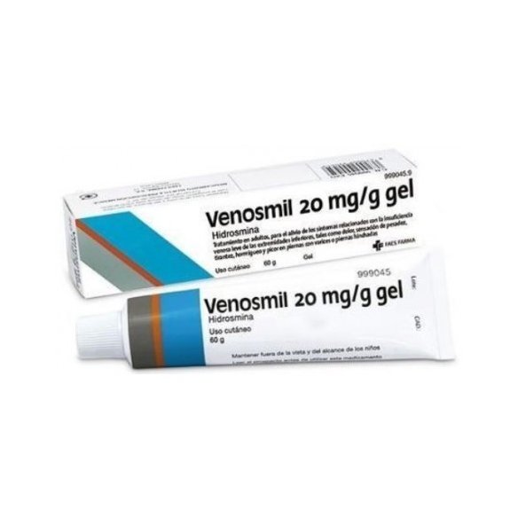 VENOSMIL 20 MG/G GEL CUTANEO 1 TUBO 60 G