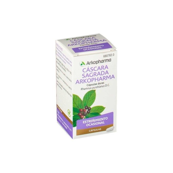 CASCARA SAGRADA ARKOPHARMA 250 MG 50 CAPSULAS