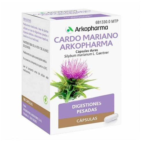 CARDO MARIANO ARKOPHARMA 300 MG 100 CAPSULAS