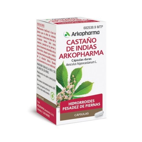 CASTAÑO DE INDIAS ARKOPHARMA 275 MG 48 CAPSULAS