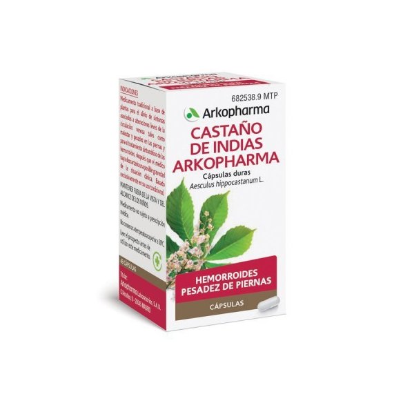CASTAÑO DE INDIAS ARKOPHARMA 275 MG 48 CAPSULAS